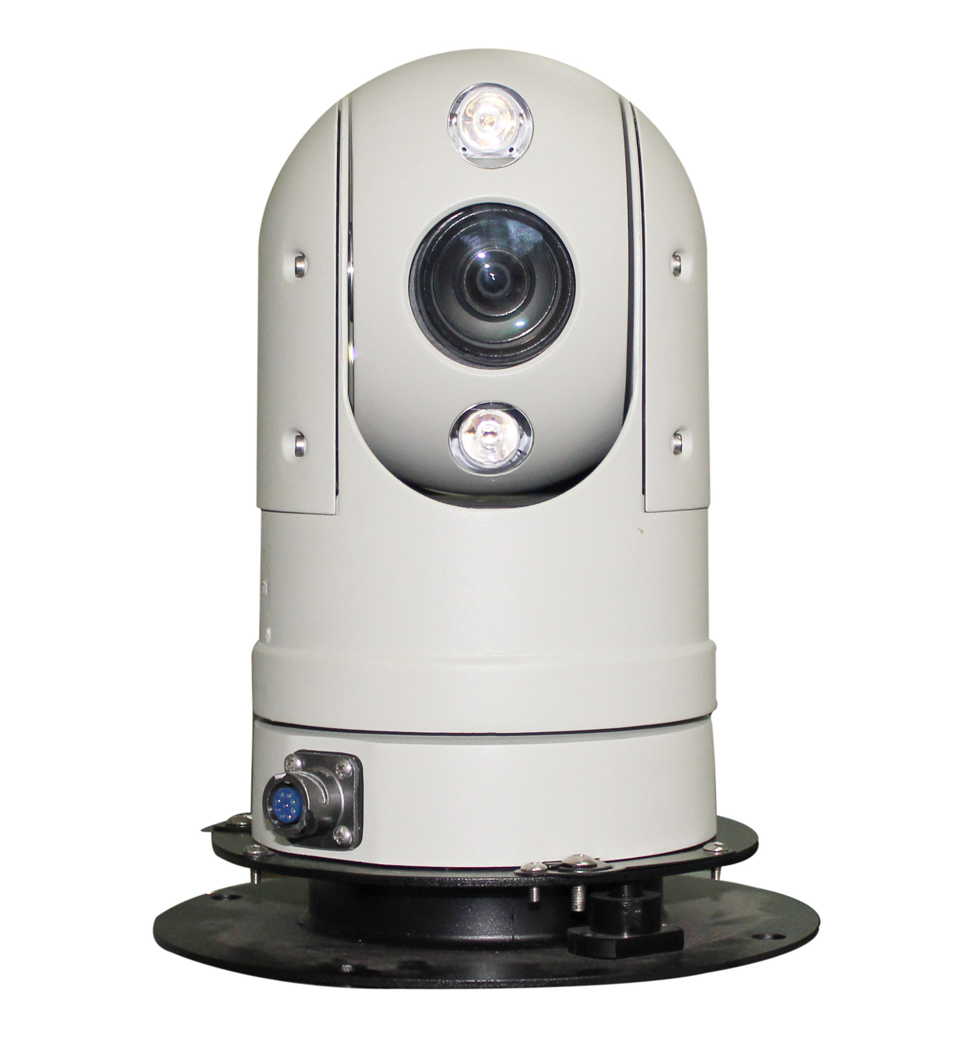 2.0MP HD IR vehicle Dome PTZ Camera for Police cars/Law enforcement vehicles
